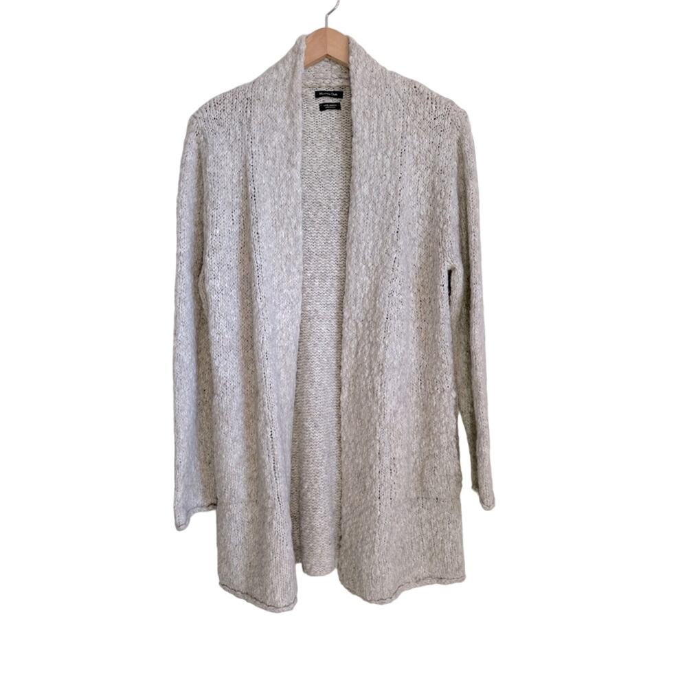 Massimo Dutti Made in Italy Sweater Coat